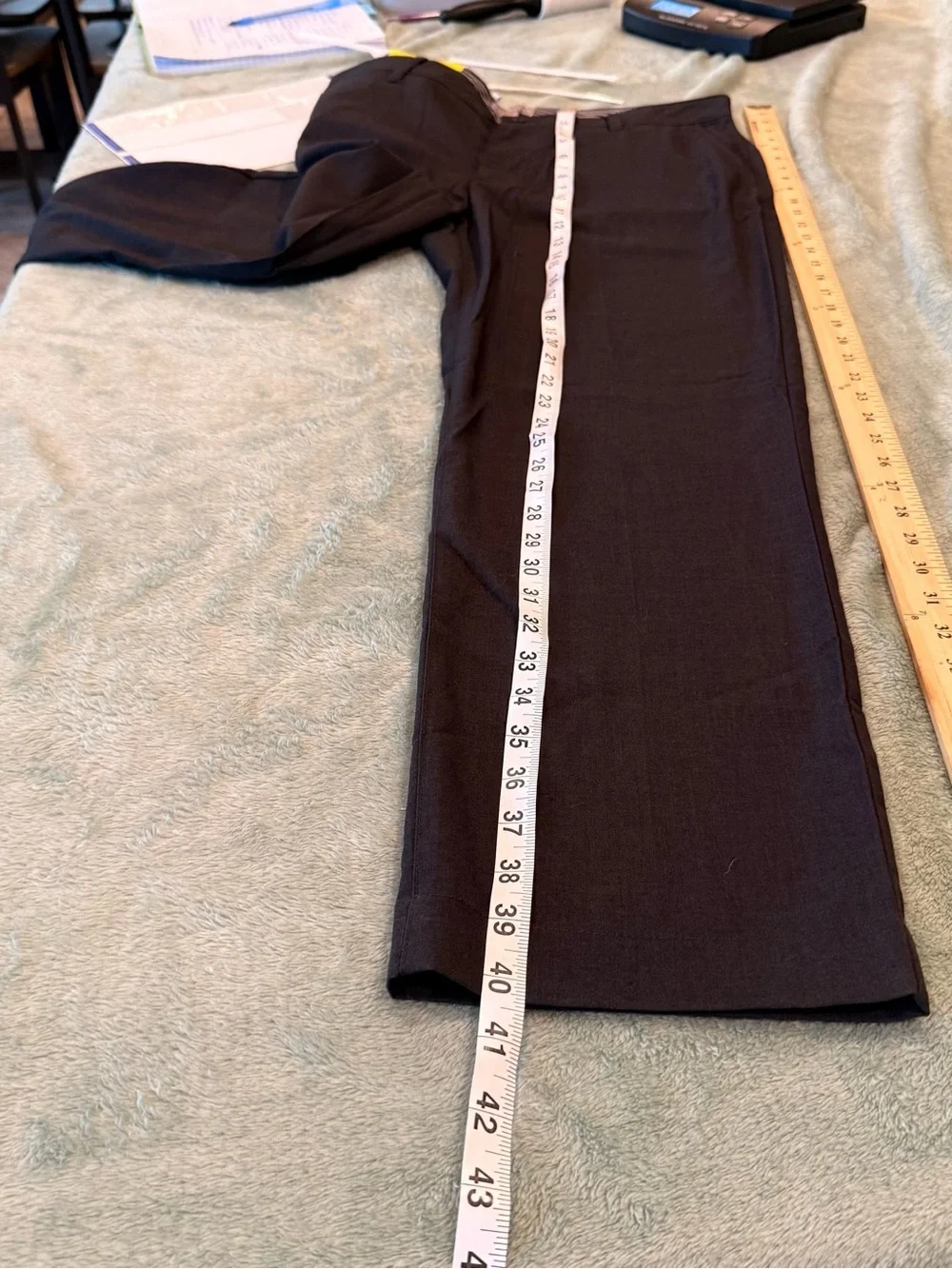 Ted Baker Men’s Straight Fit Dress Pants Black 32x30 NWT Flat Front